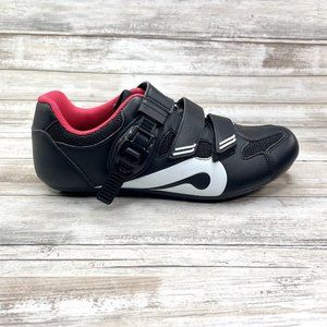 Peloton Black and Red Women's Cycling Shoe
